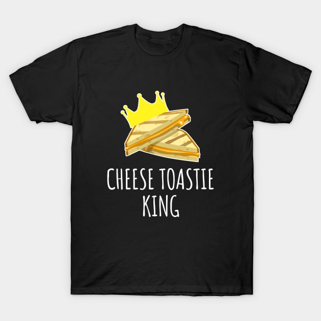 Cheese Toastie King T-Shirt by LunaMay